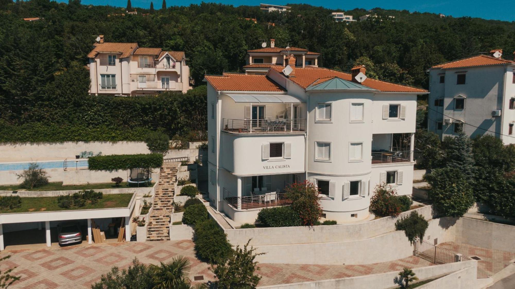 Villa Calista Ičići Exteriör bild