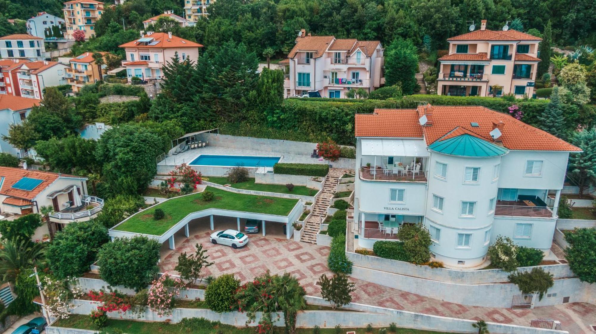 Villa Calista Ičići Exteriör bild