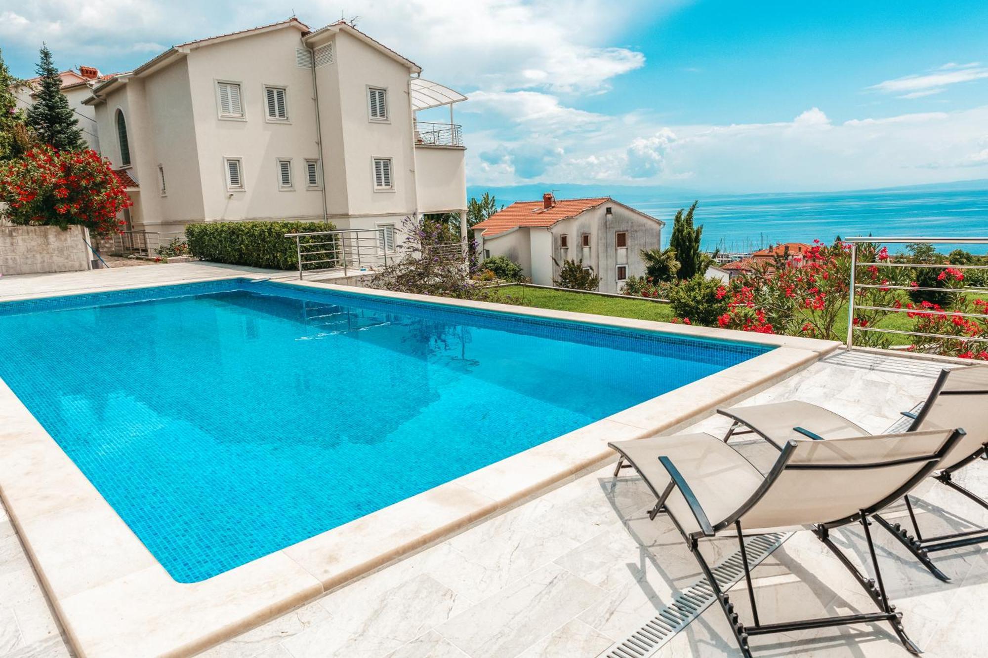 Villa Calista Ičići Exteriör bild